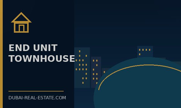 End Unit Townhouse
